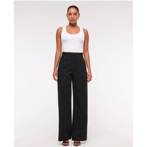 Abercrombie & Fitch Black Straight Leg Pants
